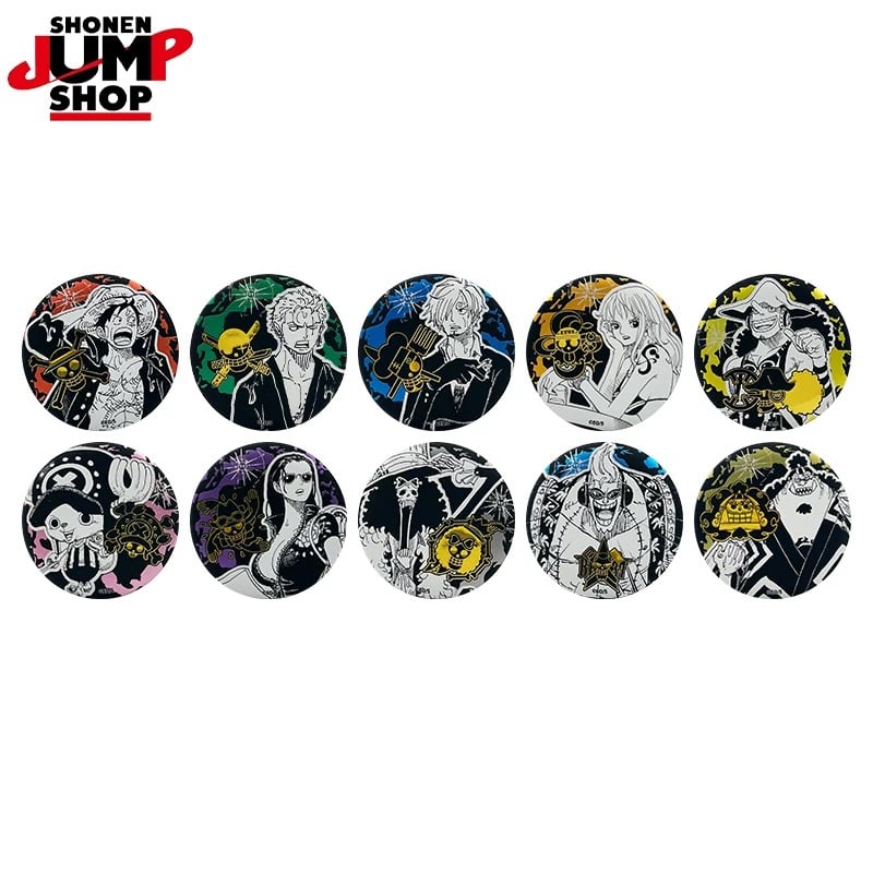 ワンピース ONEPIECE ワノ国 ホログラム缶バッジ 10個上海 チョッパー ONE PIECE 缶バッジコレクション ワノ国 Ver. 10個入り1BOX