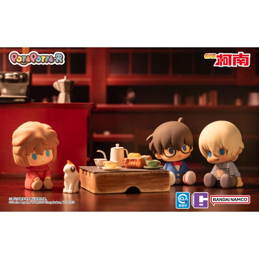 名探偵コナン × 万代】中国限定発売 POTEPOTTE-R トレーディング ミニ