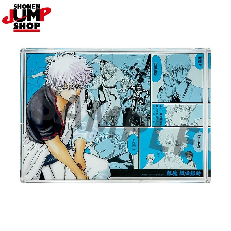 ジャンプショップ 上海限定 銀魂 アクリルブロック 公式品 坂田銀時 第1弾 銀魂】SHONEN JUMP SHOP 上海 ジャンプショップ中国限定 名場面