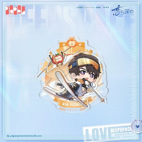在庫販売【恋と深空】Love and Deepspace 中国公式通販「超越巅峰」国家体育総局 コラボ ミニアクリルメダル（全5種）