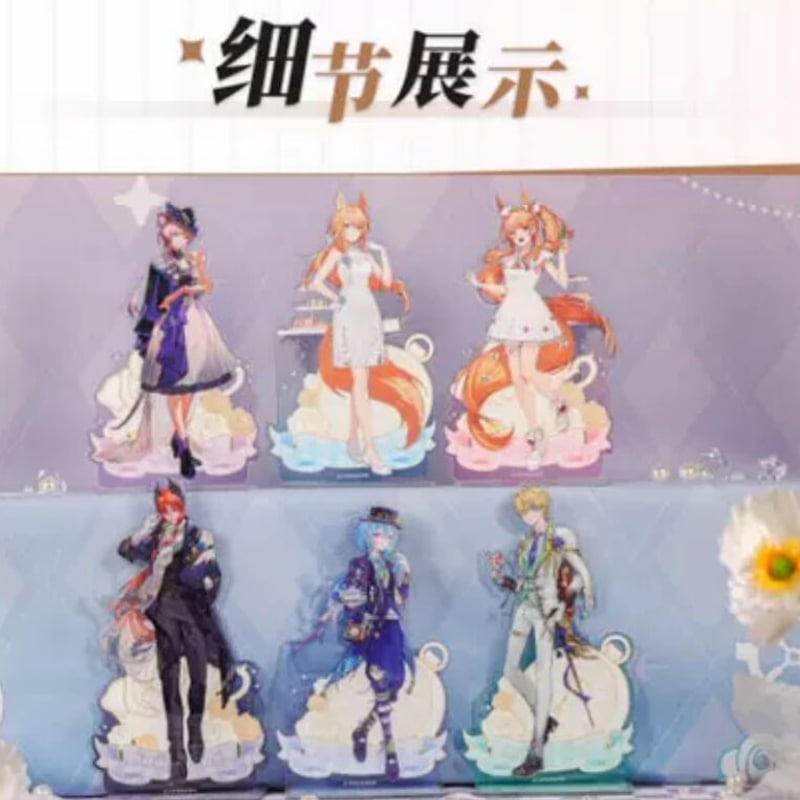 アークナイツ アクリルスタンド 中国限定 カフェ 全8種 未開封 箱付き 事後通販【アークナイツ × IPSTAR】中国限定 「茶会之約」 コラボ