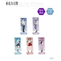 【新世紀エヴァンゲリオン × Bilibili Goods】EVANGELION 中国期間限定 POP UP「Falling in Winter」アクリルスタンド（全5種）