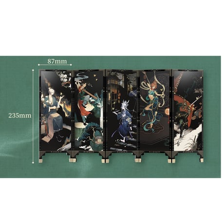 2/24〆【リバース：1999 】中国発売 重返未来：1999 *黄粱一梦歌* アクリルスタンド 屏風型アクスタ セット（全1種）※予約販売