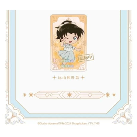 第二弾 Offline注文特典対象商品【名探偵コナン × AIMON】連載 30周年記念 中国限定発売 ちびキャラ SD トレーディング アクリルブロック（全9種）