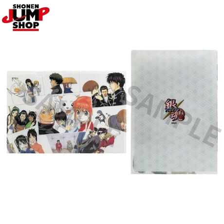 【銀魂】SHONEN JUMP SHOP 上海 ジャンプショップ中国限定 カラーイラスト クリアファイル（全3種）