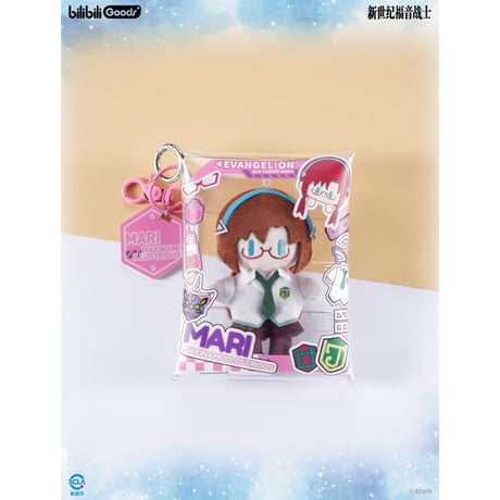 【新世紀エヴァンゲリオン × Bilibili Goods】EVANGELION 中国期間限定 POP UP「Falling in Winter」超可愛補完計画PATCH miniぬいぐるみ（全5種）