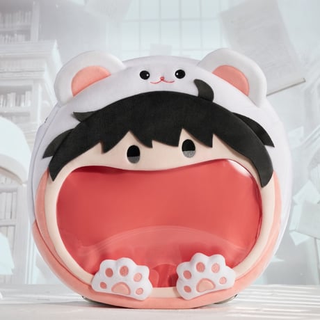 【全知的な読者の視点から × BilibiliGoods】2025年中国上海 POP-UP STORE 超開心シリーズ 4Ways 収納痛バッグ ぬいぐるみ キムドクシャ（全1種）
