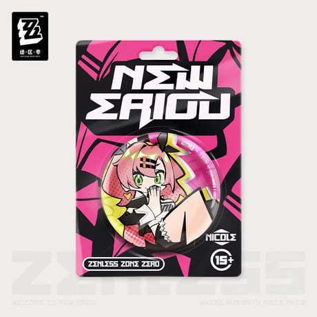 【ゼンレスゾーンゼロ】ゼンゼロ 绝区零 Zenless Zone Zero 「丽都シリーズ」 ちびキャラ SD 缶バッジ 邪兎屋（全3種）※180日以内発送予定