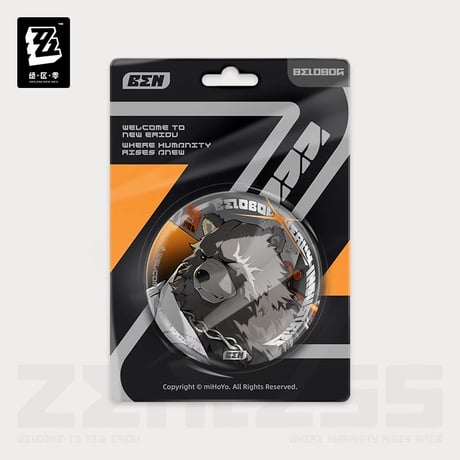 【ゼンレスゾーンゼロ】ゼンゼロ 绝区零 Zenless Zone Zero「影画シリーズ」 缶バッジ 白祇重工（全4種）※180日以内発送予定