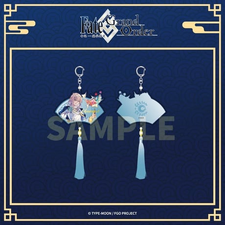 【Fate/Grand Order】FGO × Aniplex 簡体字版 中国限定発売 2025年「新春」アクリルキーホルダー （全7種）