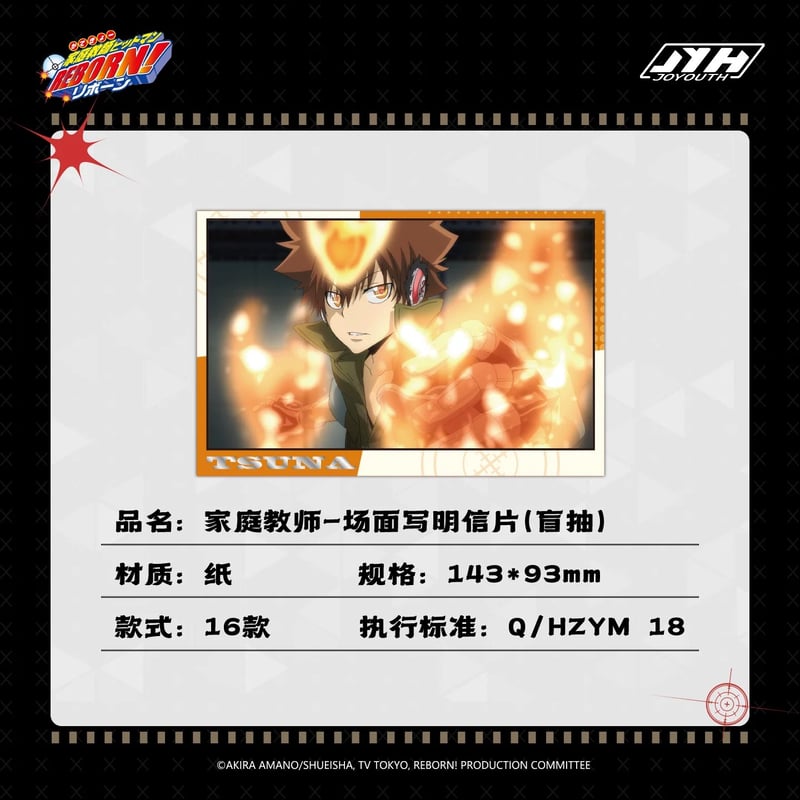 家庭教師ヒットマンREBORN!リボーン × Joyouth】中国限定発売 「戦損