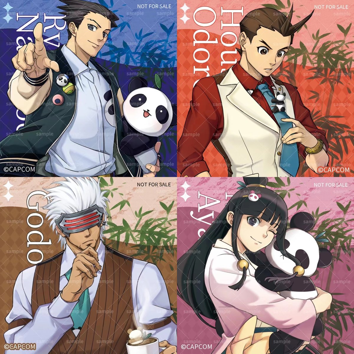 カート入れ必要）対象商品ご購入7500円每に1枚 後半注文特典【逆転裁判