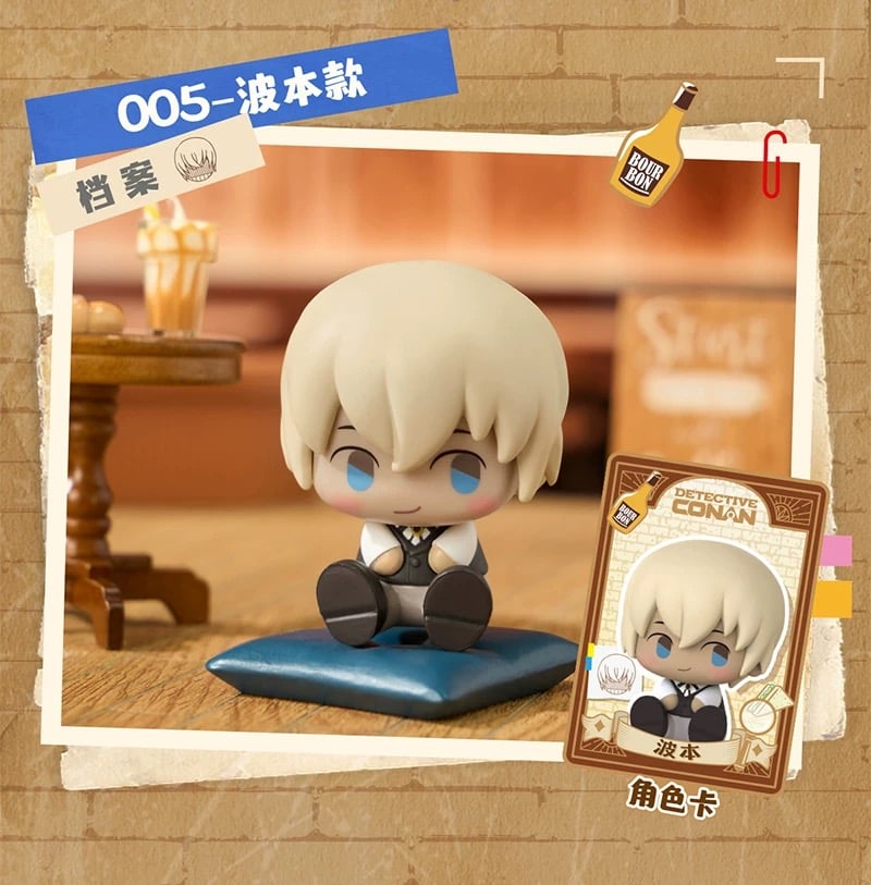 名探偵コナン　中国限定　ミニフィギュア　推理劇場　ミニカード付き　BOX 予約】名探偵コナン 中国限定 共鳴GONG ミニフィギュア