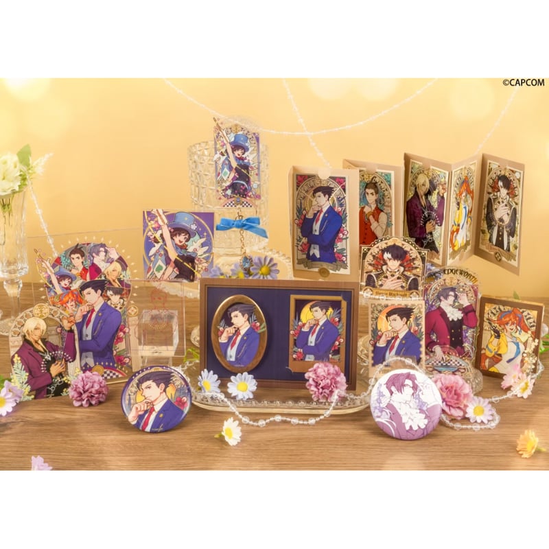 01/23〆【逆転裁判 × 谷子熊】中国限定発売 POP-UP SHOP 「花卉