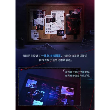 03/29〆【恋と深空】中国公式通販「明日无处可逃」ファイル+フォトカードセット（全5種）