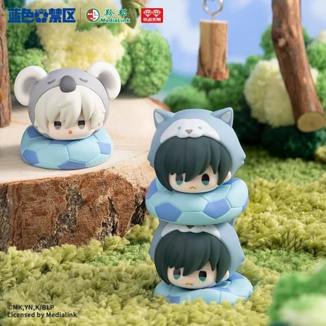 【ブルーロック × 玩点無限】中国限定発売 動物 積み重ね 叠叠楽 ミニフィギュア 第1弾（全12種）
