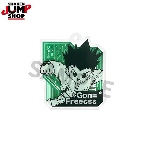 【HUNTER×HUNTER】ハンター×ハンター  SHONEN JUMP SHOP 上海 ジャンプショップ中国限定 Prismatic クリアキーホルダー（全18種）