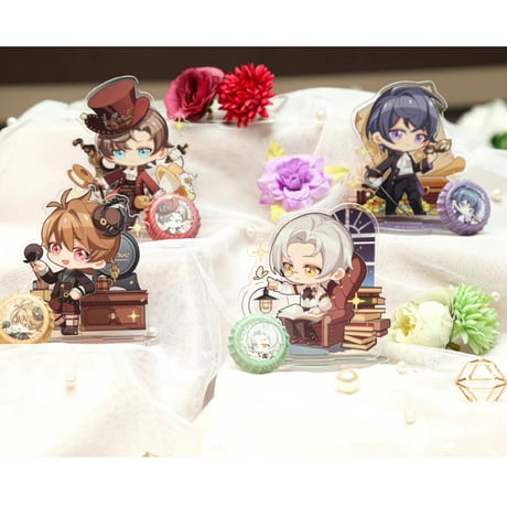 【未定事件簿× IPSTAR】2022年中国期間限定 コラボカフェ·第一弹 SDアクリルスタンド ※発売済