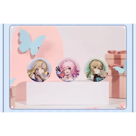 【崩壊：スターレイル】Honkai Star Rail 「宇宙糖菓屋」シリーズ 缶バッジ（全6種）※180日以内発送予定