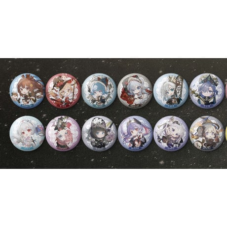 【VirtuaReal × 三月獸】2025年中国POP-UP SHOP 「綺夢之旅」 SD 缶バッジ（全22種）
