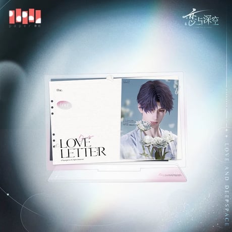 在庫販売【恋と深空】Love and Deepspace 中国公式通販「心影瞬間」メモボード アクリルスタンド（全4種） ※受注生産