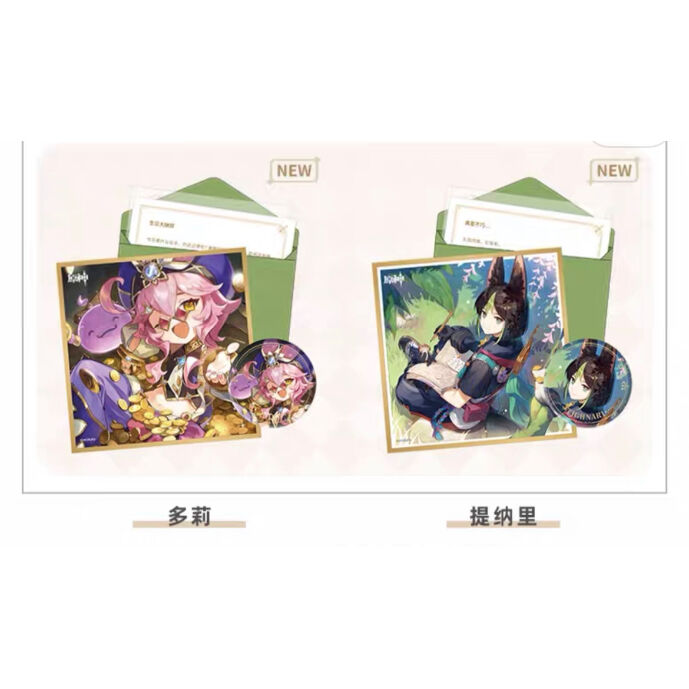 原神　公式三周年記念ギフトボックス 原神 3周年記念ギフトボックス アクキー ディルック 神里綾華