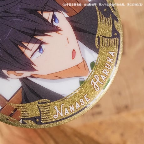 【Free! × 谷子熊 KUMAGUZI】映画 ハイ・スピード－Free！Starting Days 中国限定発売 図書館風 缶バッジ マグネット式缶バッジ（全4種）