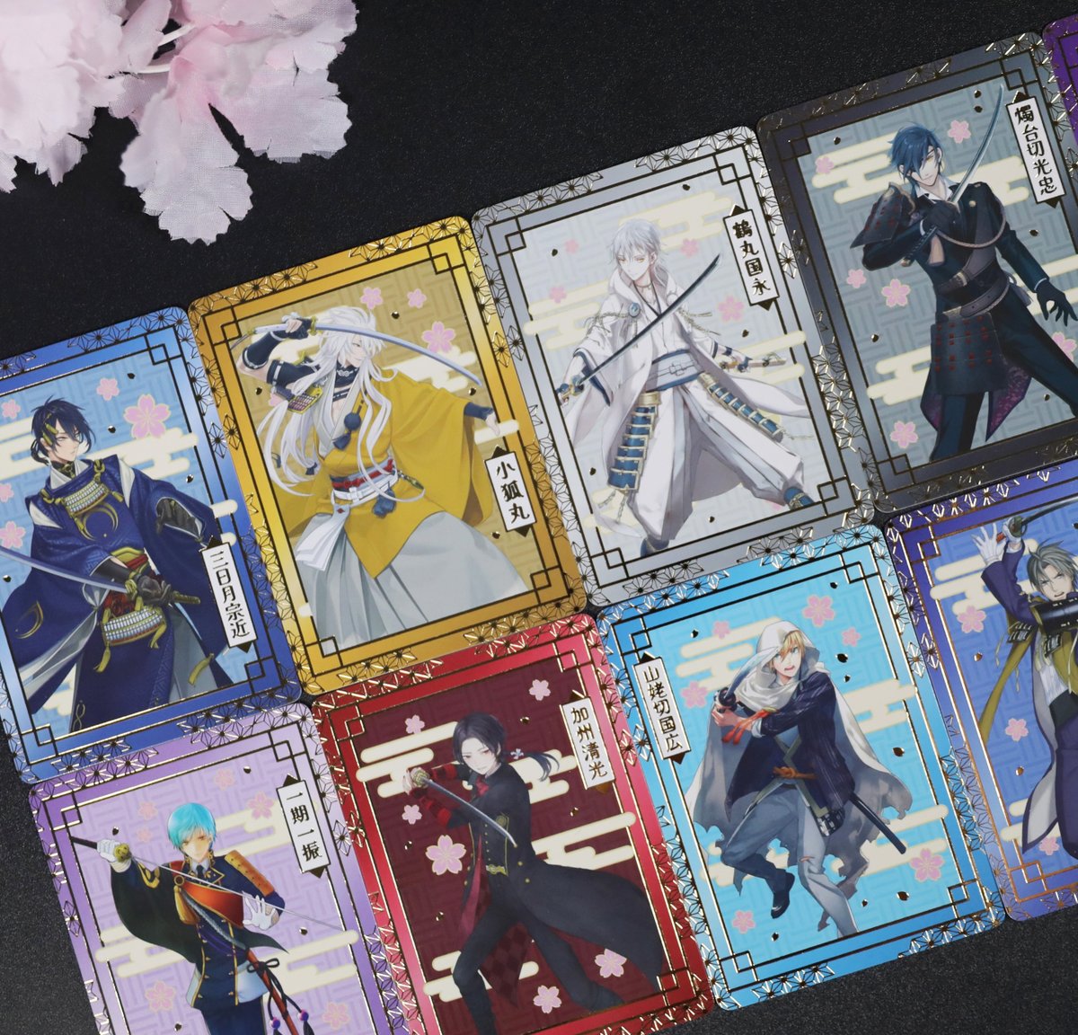 新発売【刀剣乱舞ONLINE × 星河動漫】中国限定発売 戦闘絵 箔押し