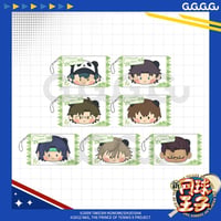 【新テニスの王子様 × GuGuGuGu】テニプリ 中国限定発売 「パンダ」シリーズ トレーディング ぬいぐるみ キーホルダー（全7種）