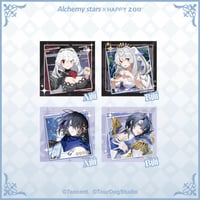 【白夜極光 × HAPPY ZOO】Alchemy Stars 中国限定 コラボカフェ 両面 抱き枕 クッション（全2種）