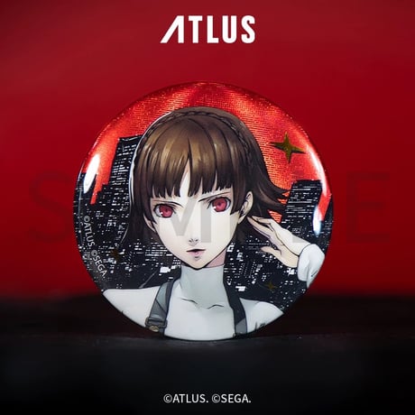 【ペルソナ5 ザ・ロイヤル：P5R 】Atlus SEGA STORE 中国限定発売 Persona 5 Royal トレーディング缶バッジ B（全10種）
