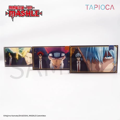 10/07〆【マッシュル-MASHLE × TAPIOCA】タピオカ 中国発売 アクリルブロック（全5種）
