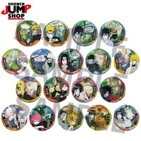 【NARUTO-ナルト-】SHONEN JUMP SHOP 上海 ジャンプショップ中国限定 疾風迅雷 缶バッジ コレクション（全18種）