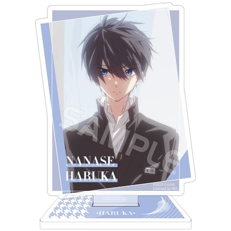 【映画 ハイ スピード！－Free! Starting Days－】中国発売 星河動漫 「黒色制服」アクリルスタンド アクスタ（全4種）