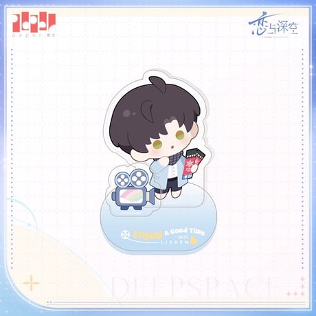 5/27〆【恋と深空】Love and Deepspace 中国通販 「観影時光」Movie Time メモスタンド アクリルクリップ（全3種） ※予約販売