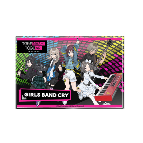 【ガールズバンドクライ × 谷子快跑】GIRLS BAND CRY 中国発売 アクリルブロック（全1種）