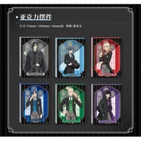 【黒執事 寄宿学校編 × 次元波板糖】BlackButler 2025年中国限定 コラボカフェ 等身 アクリルブロック（全6種）