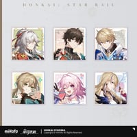 【崩壊：スターレイル】Honkai Star Rail 「宇宙糖菓屋」シリーズ PET 色紙（全6種）※180日以内発送予定