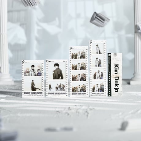【全知的な読者の視点から × BilibiliGoods】2025年中国上海 POP-UP STORE 漫画シリーズ 記念フィルムカードセット C（全5種）