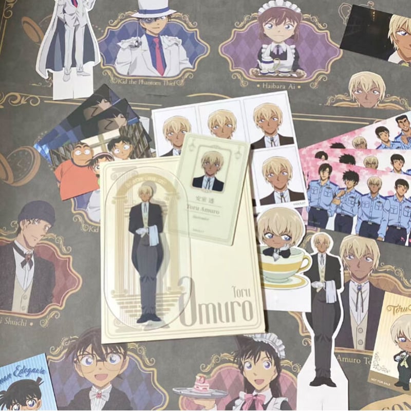 名探偵コナン - 名探偵コナン コナンカフェ 上海 安室透 特典 チケット 名探偵コナン コナンカフェ上海2022 アクリルチケット 特典 第二