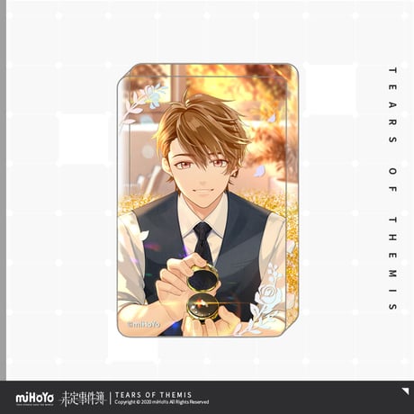 【未定事件簿】「约定之日」二周年記念 流砂アクリルブロック アクリル製 期間限定受注 ※予約販売