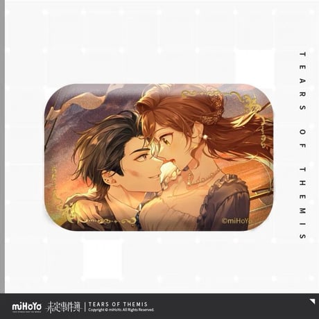 【未定事件簿】「情迷贝克伦」角型缶バッジ 7×4.4cm ※予約販売