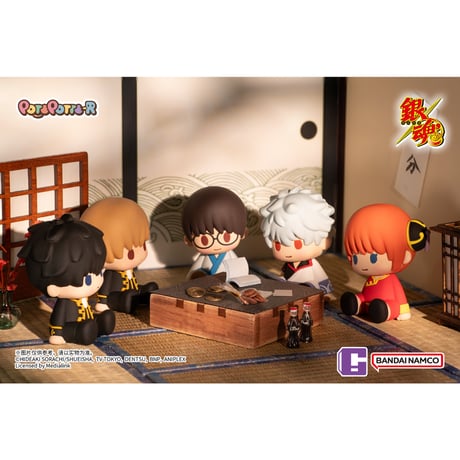 【銀魂 × BANDAI万代】バンダイナムコ 中国限定 POTEPOTTE-R ミニフィギュア（全10種）