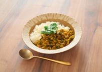 食感たのしい根菜ニラキーマ