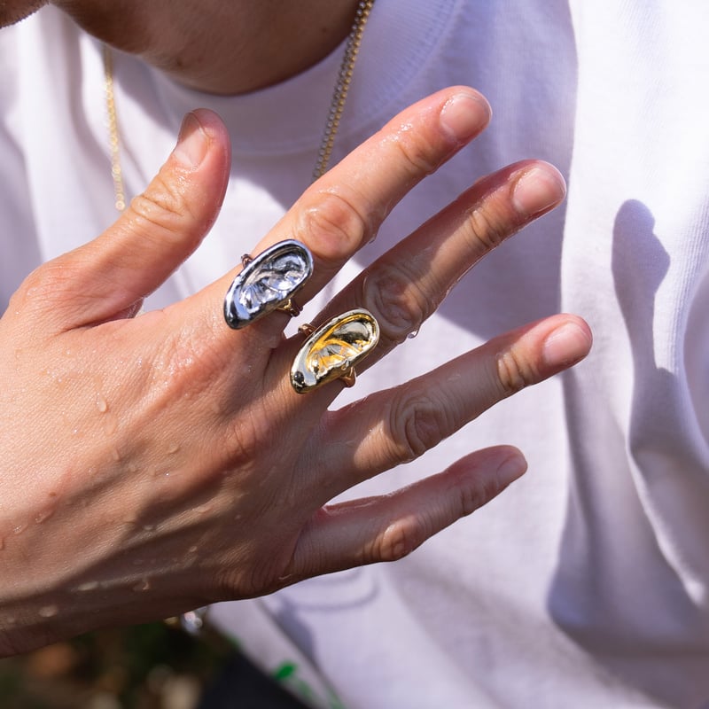 Mai Ito / マイイトウ シルバージュエリー リング Jinen 自然 本日限定値下】Mai ito マイイトウJinen リング シルバー