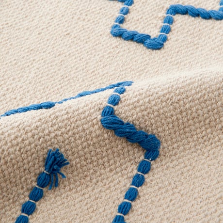 beej_Woven Rug_ruins_blue