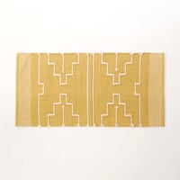 beej_Woven Rug_ruins_yellow