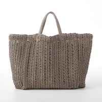 beej_Cotton Net Bag＃#Taupe