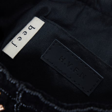 H.V.F.N×beej_BeadsBag_BLACK