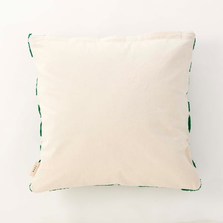 beej_Geometric Cushion cover_green